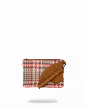Beige Sprayground Turbo 500 Men's Clutch Bags | 60149437