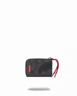 Black Sprayground 3am Never Sleep Men's Wallets | 568513666