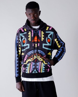 Black Sprayground A.I Men's Hoodie | 633474751
