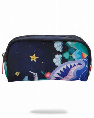 Black Sprayground Astro Bubble Men's Pouches | 676192208