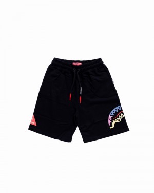 Black Sprayground Bermuda Ai Smooth Kids' Shorts | 123042131