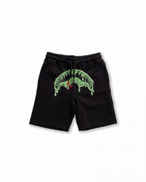 Black Sprayground Bermuda Dbd Was Here Men's Shorts | 901321767