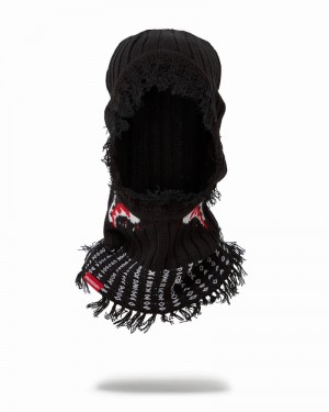 Black Sprayground Bohemian Women's Ski Masks | 381924241