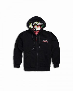 Black Sprayground Dog Bite Kids' Hoodie | 564738180