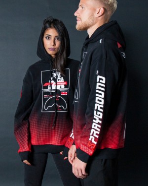 Black Sprayground Formula 1 Shark Track Hoody Women's Hoodie | 427158869