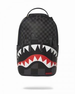 Black Sprayground Grey Xtc Men's Backpacks | 666910302
