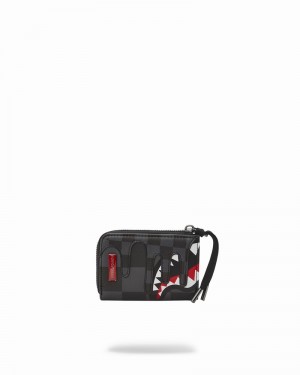 Black Sprayground Grey Xtc Men's Wallets | 180483384