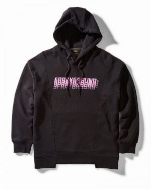 Black Sprayground Lol Ekko Men's Hoodie | 490886413