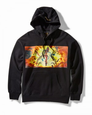 Black Sprayground Lol Jinx Fire Women's Hoodie | 737991459