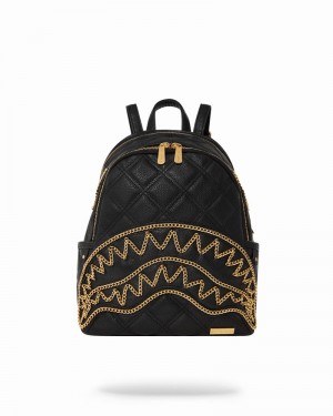 Black Sprayground Mamba Savage Men's Backpacks | 875162628