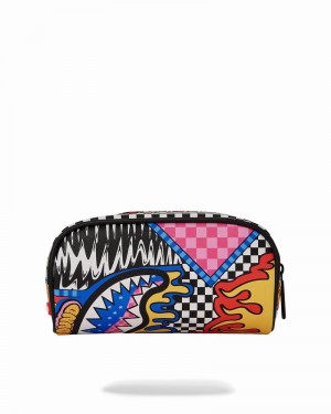 Black Sprayground Mosh Pit Men's Pouches | 249409472