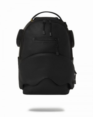 Black Sprayground Rich Rover Cargo Shark Men's Backpacks | 341320738