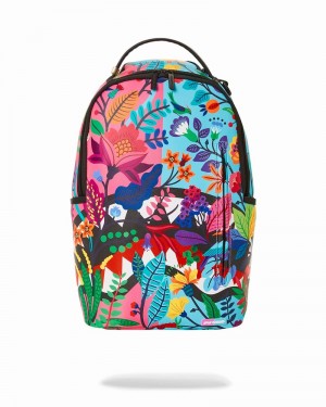Black Sprayground Sanctuary Split 2.0 Dlx Men's Backpacks | 573425175