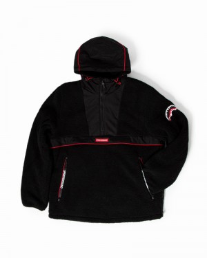Black Sprayground Sg Teddybear Women's Jackets | 856635539
