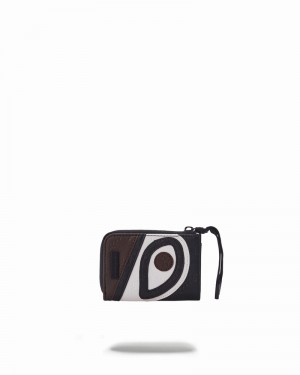 Black Sprayground V.V.I.P. Men's Wallets | 659616271