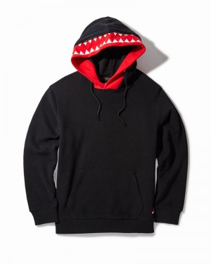 Black Sprayground Vsm Core Pullover Men's Hoodie | 173638731