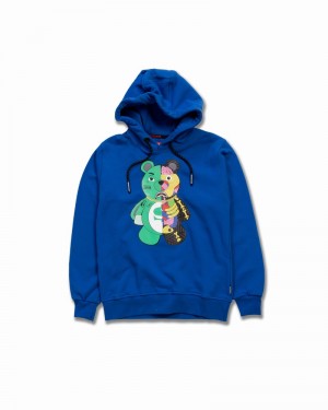 Blue Sprayground Anatomy Bear Kids' Hoodie | 297507455