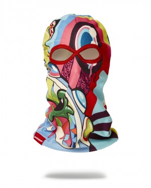 Blue Sprayground Mind Trip Eye Men's Ski Masks | 334965259