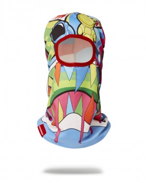 Blue Sprayground Mind Trip Men's Ski Masks | 841296236