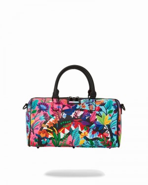 Blue Sprayground Sanctuary Split 2.0 Mini Men's Duffle Bags | 598812695