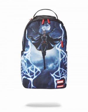 Blue Sprayground Storm Shark Men's Backpacks | 755899863