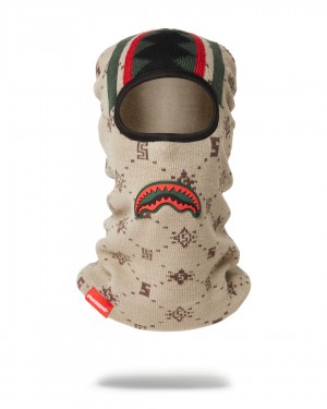 Brown Sprayground 5th Avenue Women's Ski Masks | 483320744
