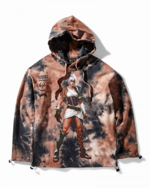 Brown Sprayground Lol Riven Women's Hoodie | 799077203