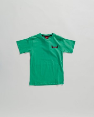 Green Sprayground Sicily Party Grn Kids' T Shirts | 170154141