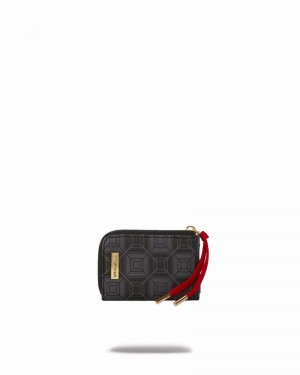 Grey Sprayground Ai4 Diamond Men's Wallets | 188075939
