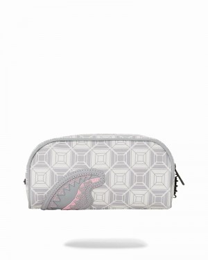 Grey Sprayground Ai Stunna Cream Men's Pouches | 405066367