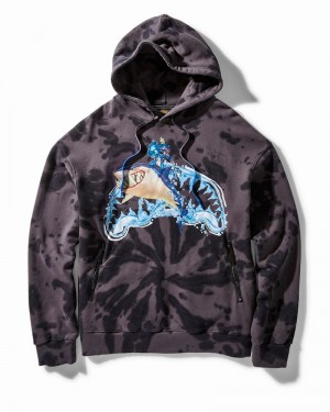 Grey Sprayground Lol Fizz Men's Hoodie | 718012333