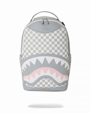 Grey Sprayground Rose Henney Men's Backpacks | 72378309