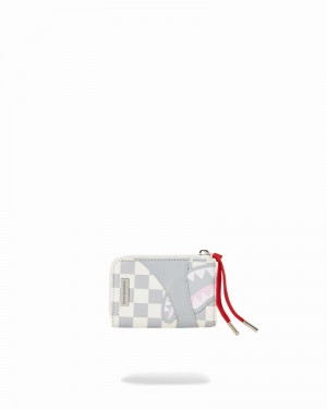 Grey Sprayground Rose Henney Men's Wallets | 13173934