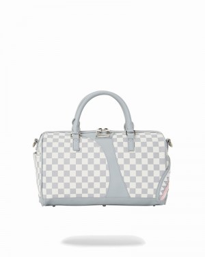 Grey Sprayground Rose Henney Mini Men's Duffle Bags | 267633119