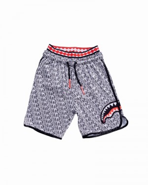 Grey Sprayground Spior Men's Swim Shorts | 130247984