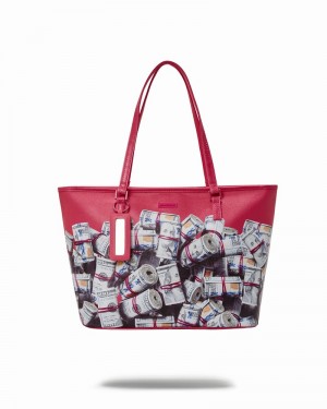 Grey Sprayground The Entrepreneur Men's Tote Bags | 268868114