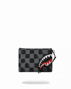 Grey Sprayground Vanquish Ii Crossover Men's Clutch Bags | 759361485