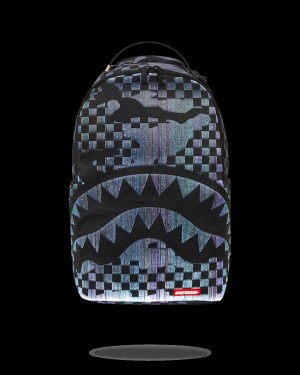 Multicolor Sprayground Fiber Optics 3am The Party Never Stops Men's Backpacks | 138890274