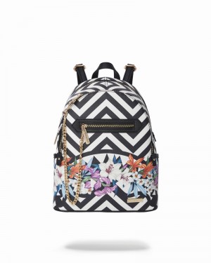 Multicolor Sprayground Glass House Savage Men's Backpacks | 628338726