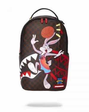 Multicolor Sprayground Space Jam Space Dunk Men's Backpacks | 285116765