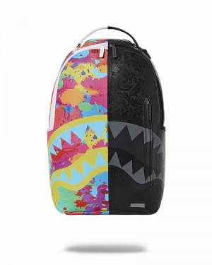 Multicolor Sprayground Split Xtc Dlx Men's Backpacks | 300213005