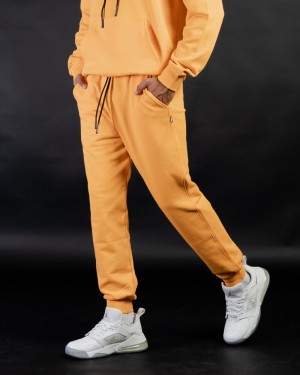 Orange Sprayground Joggers Spray Men's Pants | 122279442