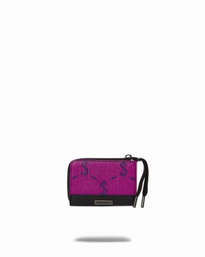Pink Sprayground The Lotus Men's Wallets | 866870583