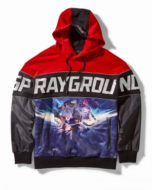 Red Sprayground Lol Group Women's Hoodie | 928472412