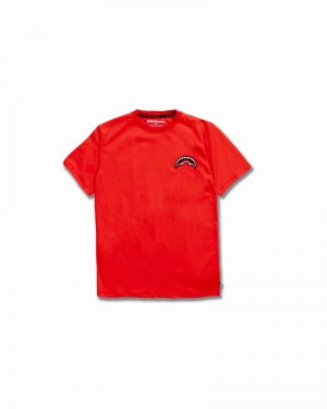 Red Sprayground Tiger Kids' T Shirts | 939110870