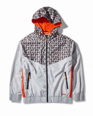 Silver Sprayground Sg Infinity Front -streetwear W/Pop Contrast Silver Women's Hoodie | 962805962