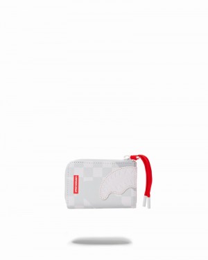 White Sprayground 3am Le Blanc Men's Wallets | 587166669