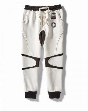 White Sprayground Star Wars Storm Tropper Women's Joggers | 346393766
