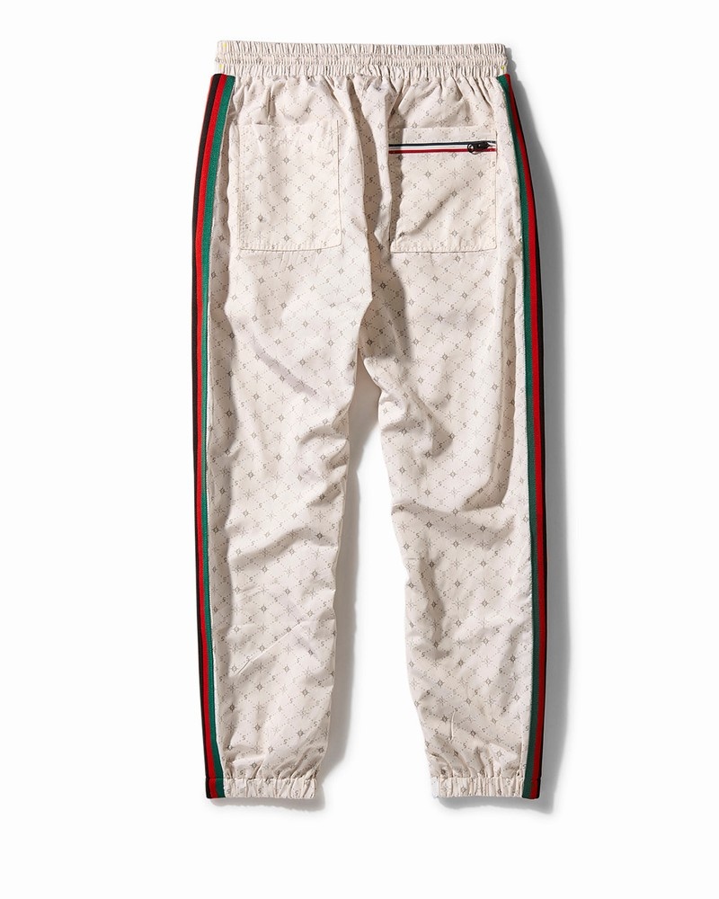 Beige Sprayground Joggers 5th Avenue Balloon Jogger Men's Pants | 186519828