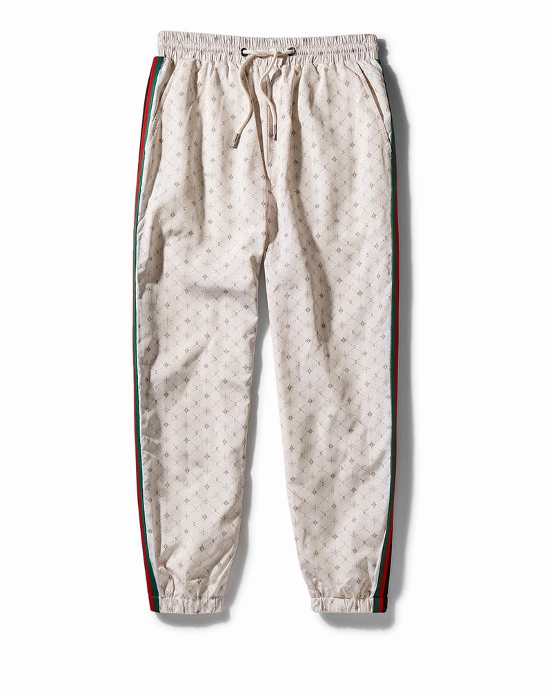 Beige Sprayground Joggers 5th Avenue Balloon Jogger Men\'s Pants | 186519828